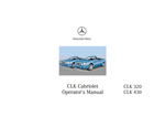 mercedes-benz - clk2000-0000b - manual cover