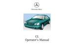 mercedes-benz - 2155842282-cl2001 - manual cover