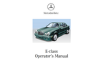 mercedes-benz - 2105844896-e2001 - manual cover