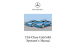 mercedes-benz - 2085842983 - manual cover