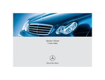 mercedes-benz - 2035842071 - manual cover