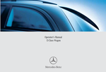 mercedes-benz - 2115846696 - manual cover