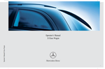 mercedes-benz - 2115841971 - manual cover