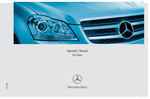 mercedes-benz - 1645847282 - manual cover