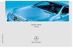 mercedes-benz - 2305844683 - manual cover