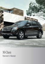 mercedes-benz - 1645841383 - manual cover